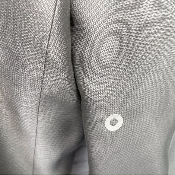 🍁 Ann Taylor 100% Silk Blazer Lined Jacket Coat sz 4 - Picture 4 of 6